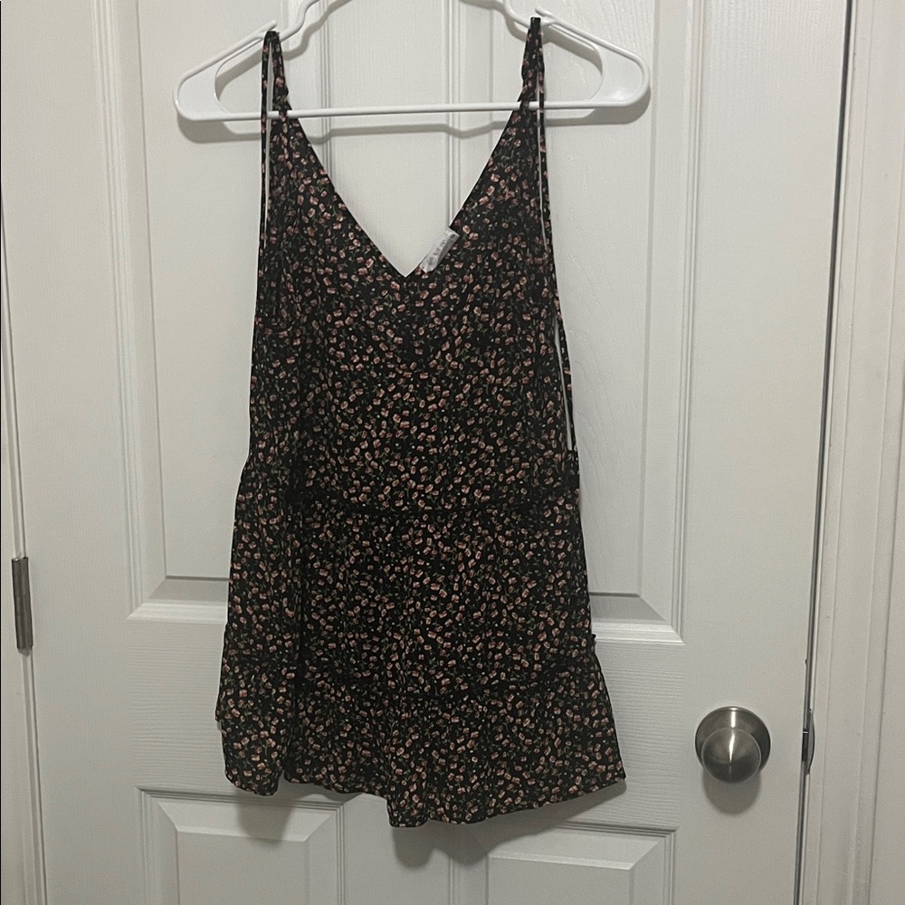Sienna Sky Black Floral Camisole